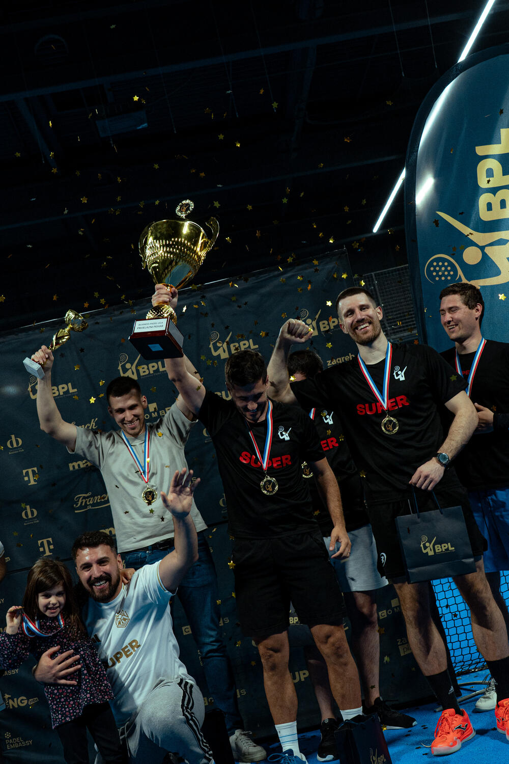 Final Four Business Padel Lige — dodjela pehara i medalja