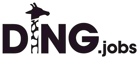 Logotip tvrtke Ding Jobs